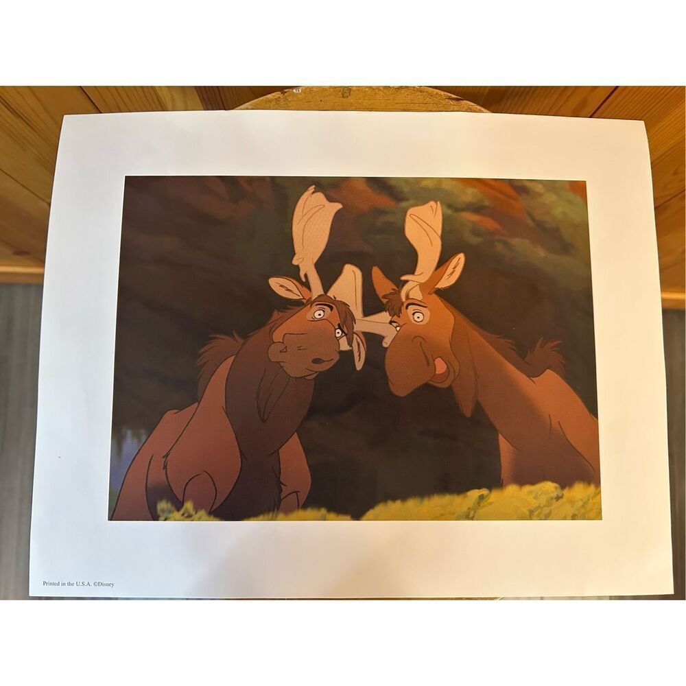 WALT DISNEY Pictures Presents BROTHER BEAR 4 lithographs 14x11 (7681) - Picture 7 of 10